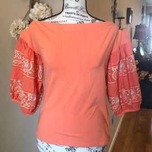 NWOT, washed but never worn. Drop off shoulders.